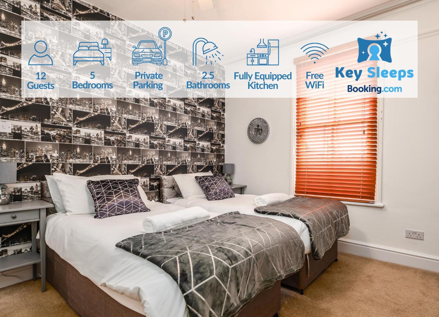 Spacious Contractor House For Large Groups - Private Parking ノーザンプトン エクステリア 写真